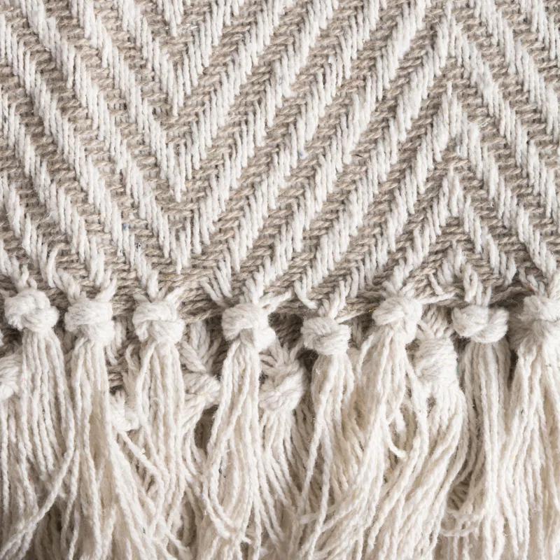 Design Imports Dll Hand Woven Throw Blanket