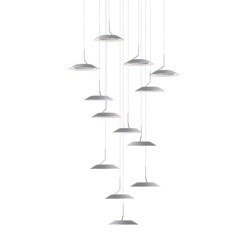 Royyo 13 - Light LED Cluster Pendant