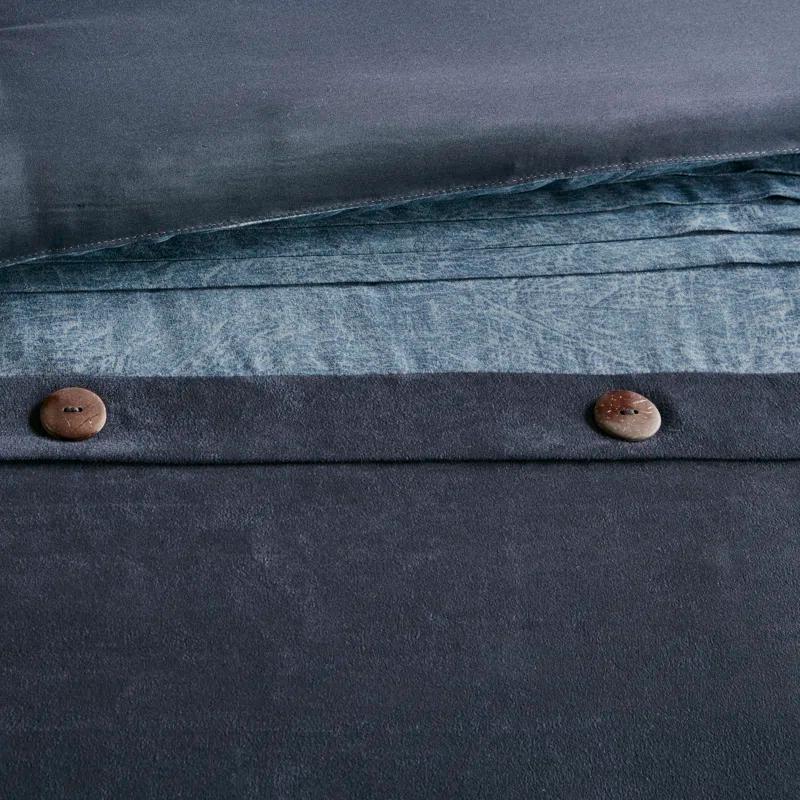 Madison Park Boone 7 Piece Faux Suede Comforter Set