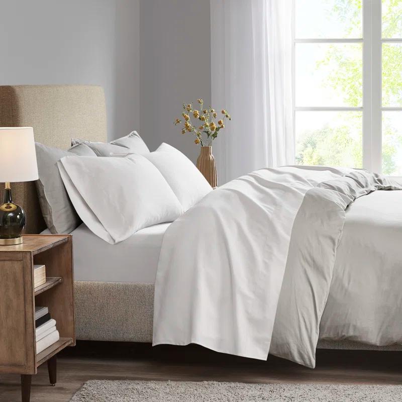 Madison Park 3M Microcell Luxurious Brushed Microfiber Deep Pocket Sheet Set
