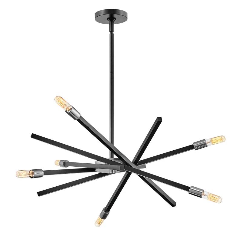 Archer 6 - Light Sputnik Modern Linear Chandelier