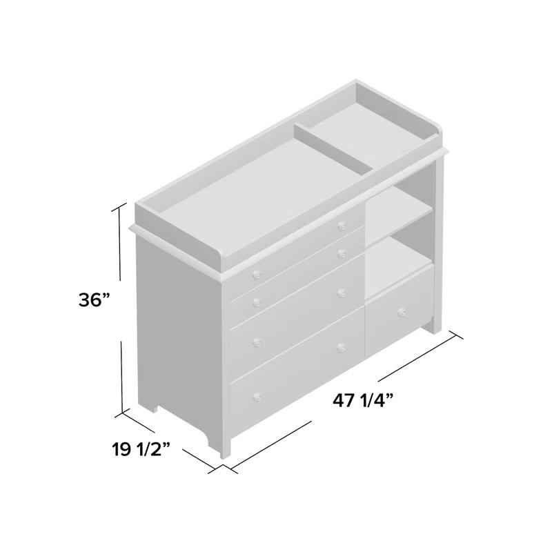 Little Smileys Changing Table Dresser
