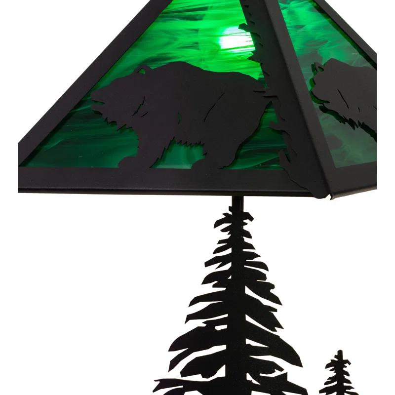 Meyda Lighting Rustic Lodge Table Lamp