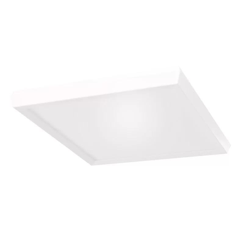 Argo Slim Profile White Aluminum LED Flush Mount