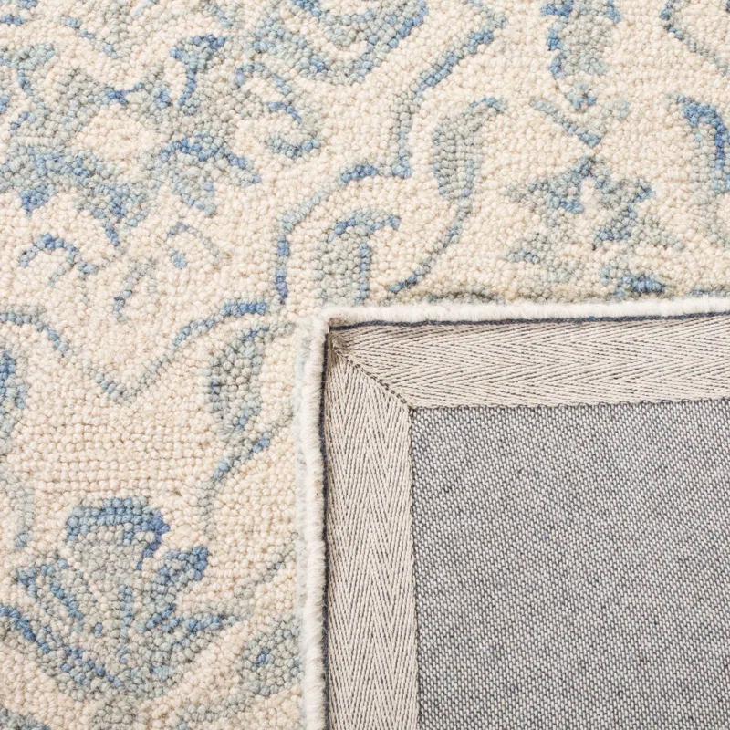 Pimentel Hand Tufted Wool Floral Rug