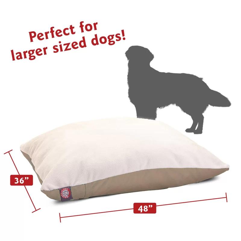Orthopedic Elevated Outdoor Large Pet Bed in Khaki