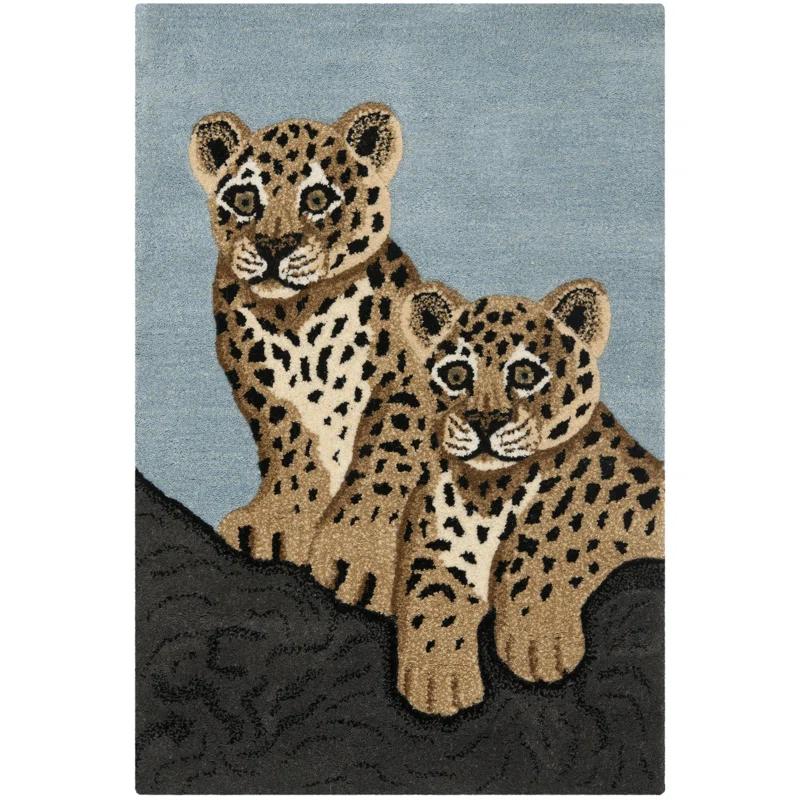 Safavieh Wilderness Hand Tufted Wool Animal Rug