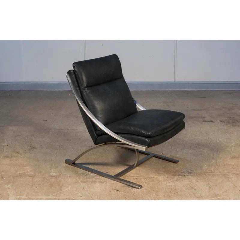 Mc Queen Leather Accent Chair