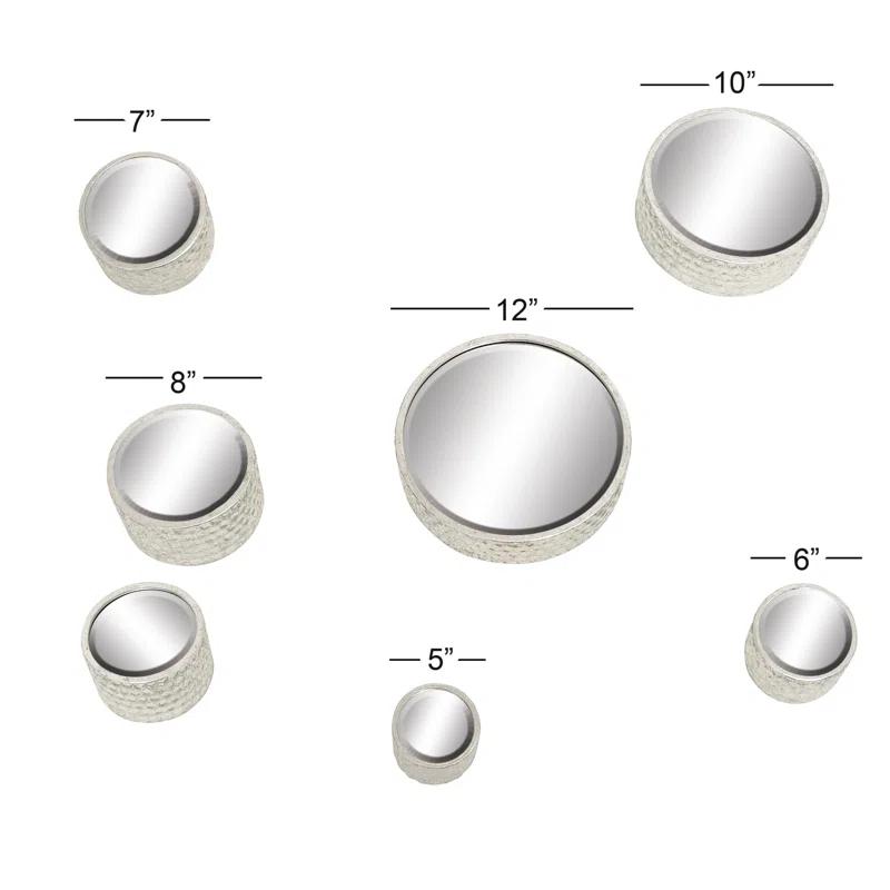 CosmoLiving by Cosmopolitan 7 Piece Modern & Contemporary Mirror Set