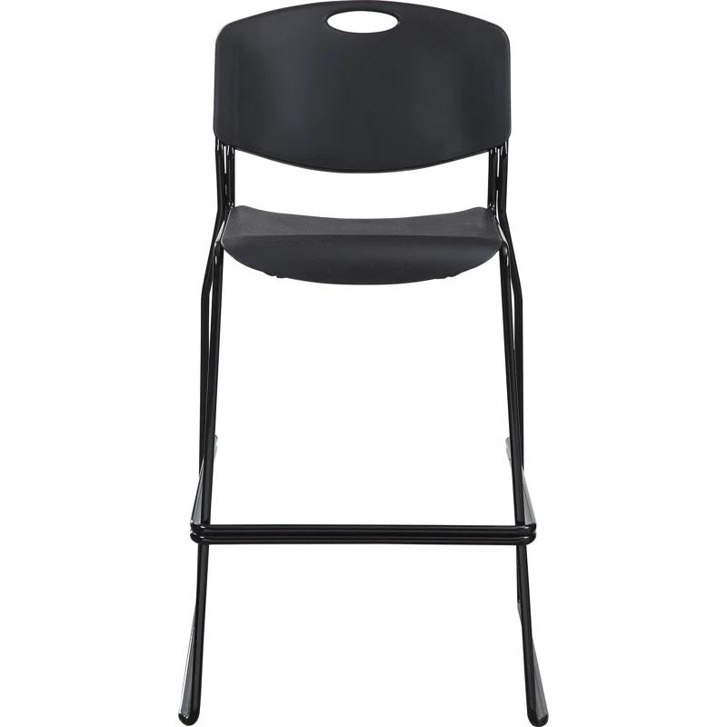 Lorell Hospitality Counter Stool with Metal Frame