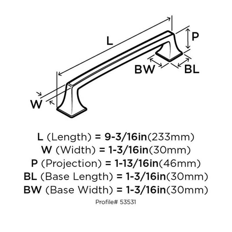 Mulholland 8" Center to Center Appliance Pull