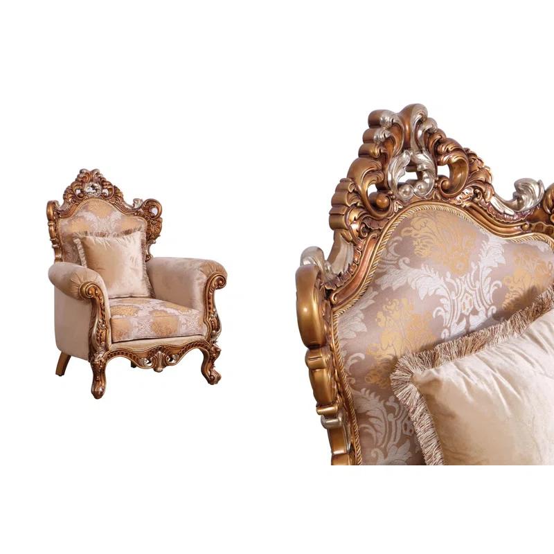 European Furniture Emperador Upholstered Armchair
