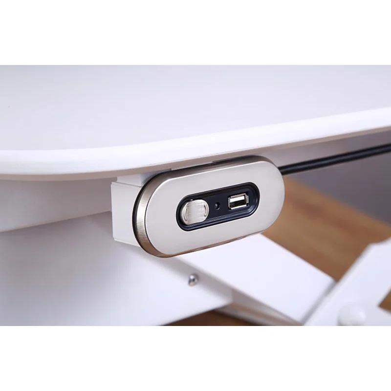 ApexDesk Adjustable Metal Base Standing Desk Converter