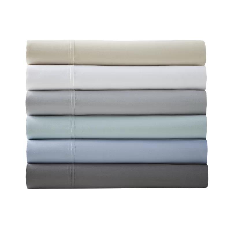 1500 Thread Count Seafoam Cotton Blend Pillowcase Set