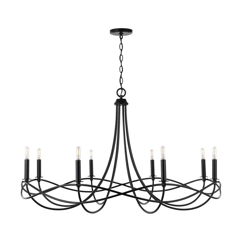 8 - Light Dimmable Classic / Traditional Chandelier