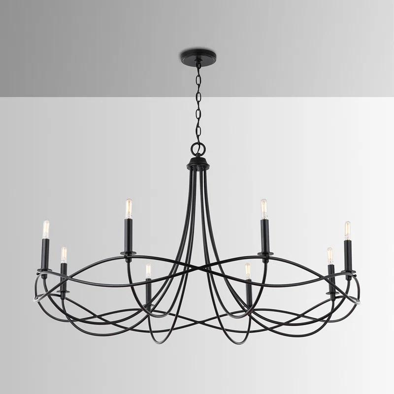 8 - Light Dimmable Classic / Traditional Chandelier
