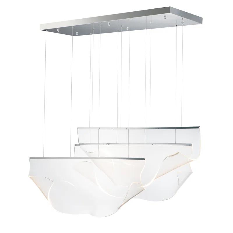 ET2 Rinkle 3 - Light Dimmable LED Geometric Chandelier