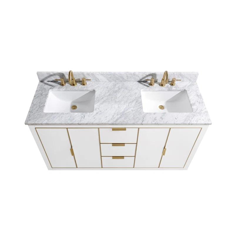 Chang 61'' Double Bathroom Vanity