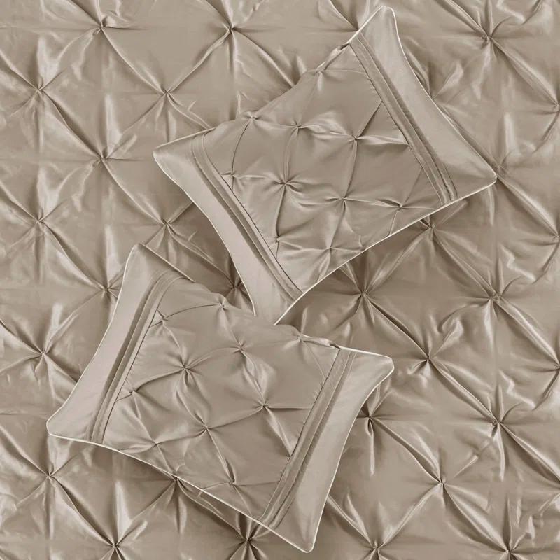 Madison Park Laurel 7 Piece Tufted Comforter Set