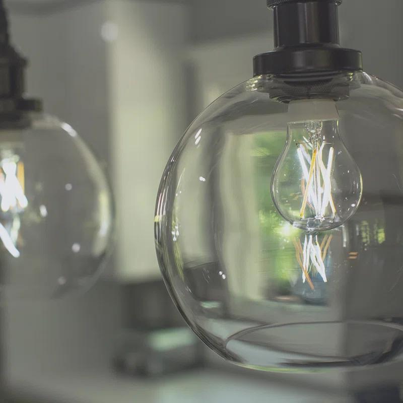 Solana A19 WiFi Connected Edison Filament LED Smart Light Bulb, Single-A19