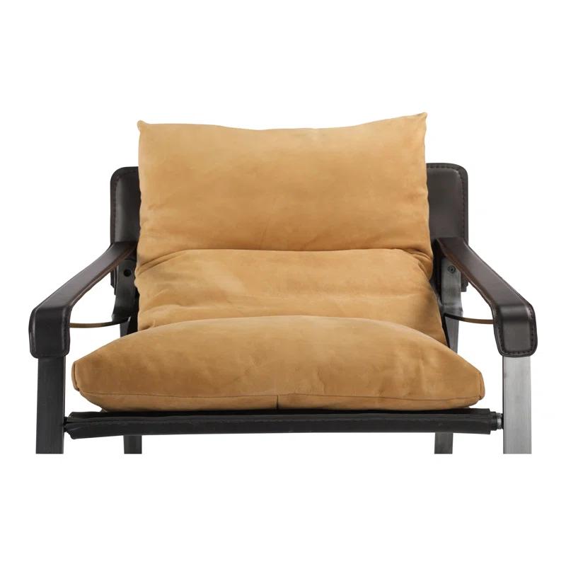 Bo Leather Accent Chair