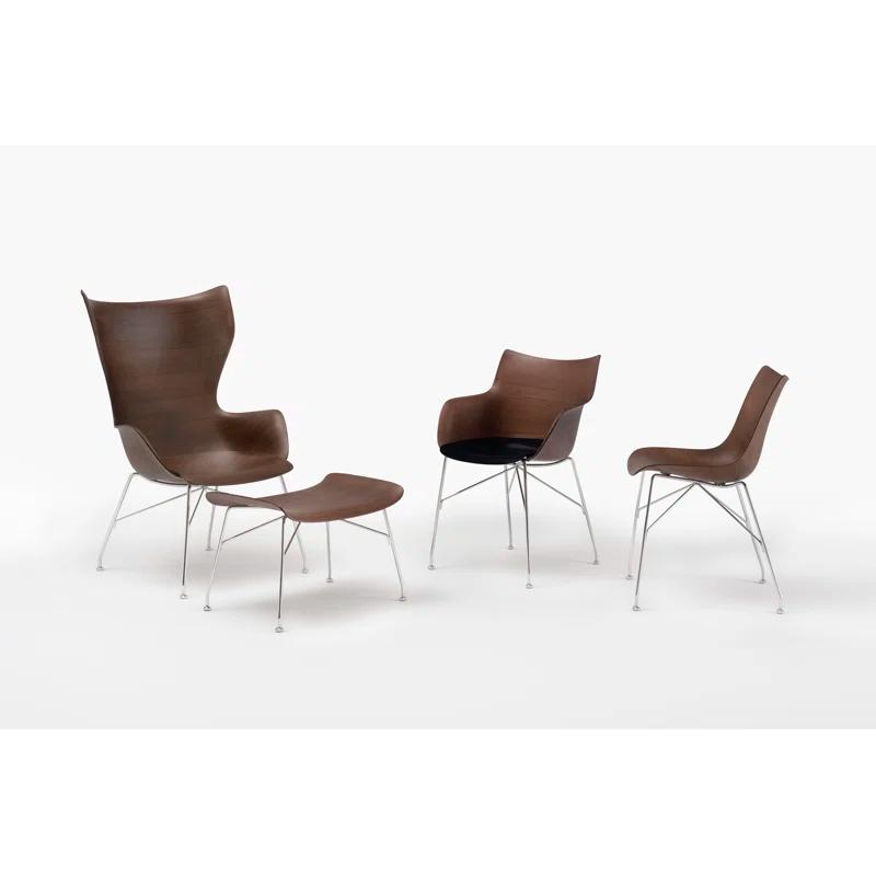 Kartell P/Wood Side Chair | Wayfair