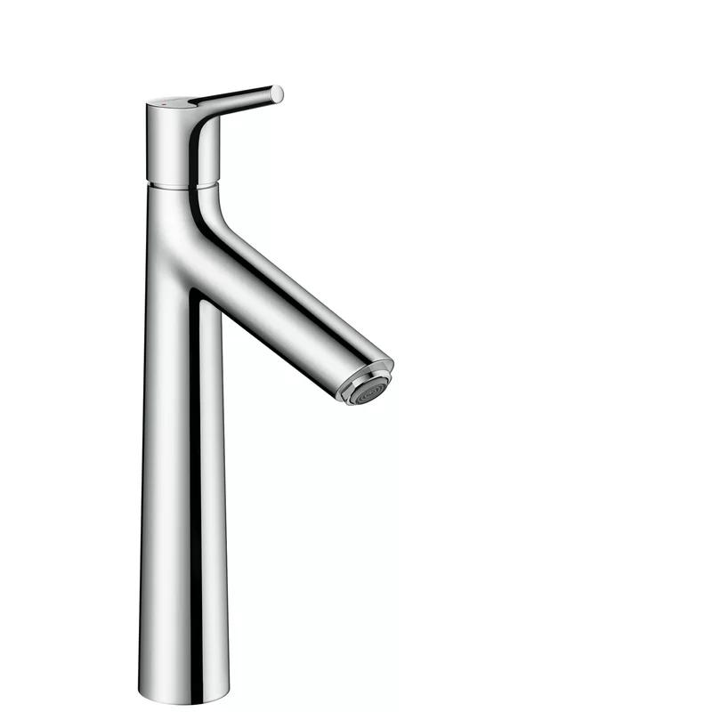 Eco-Friendly Modern Brushed Nickel High Arc Bathroom Faucet