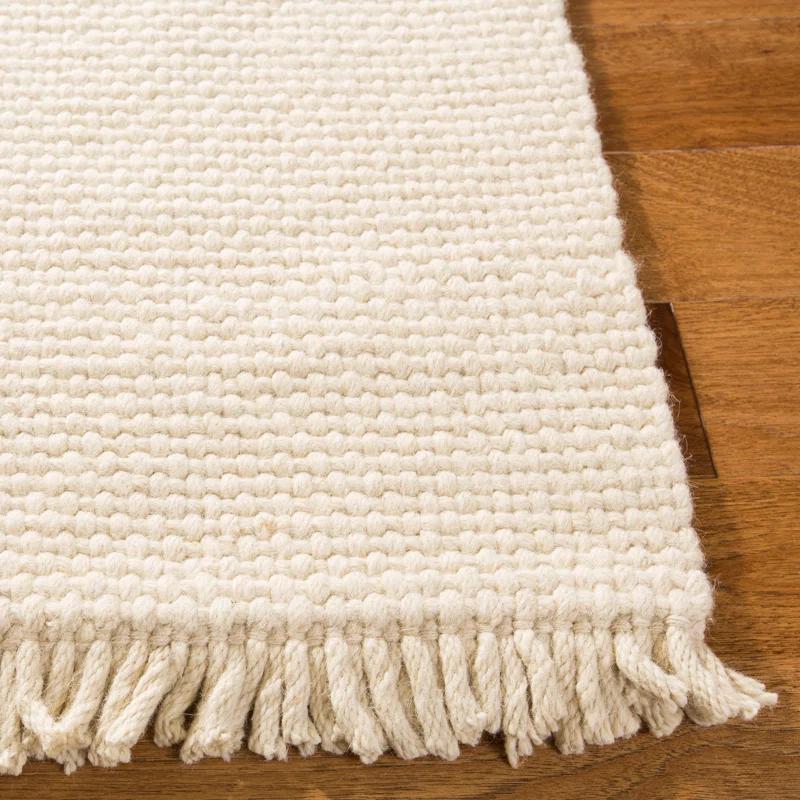 Handmade Tufted Wool Stripe Rectangular 6' x 9' Rug