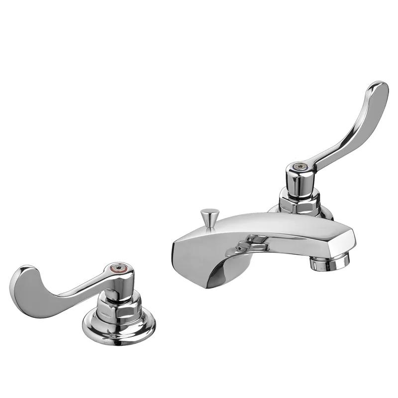 Monterrey Polished Chrome Double Handle Widespread Bathroom Faucet