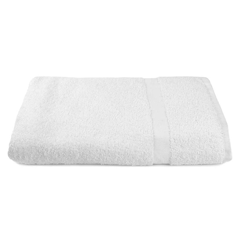 Martex Classic White Cotton Blend 12-Piece Bath Towel Set