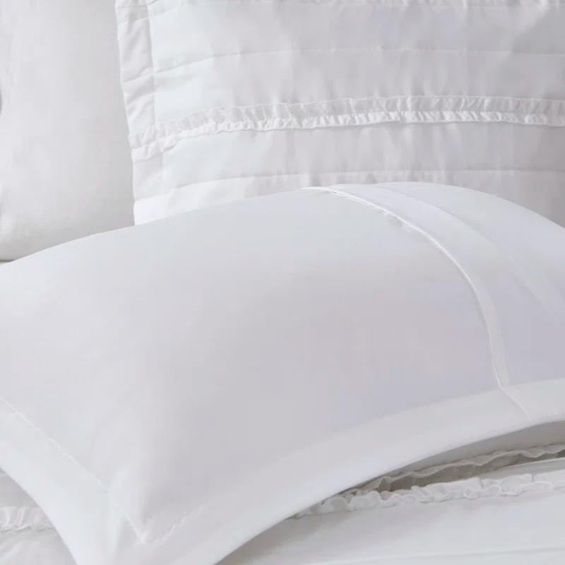 Madison Park Celeste 5 Piece Microfiber Ruffled Comforter Set