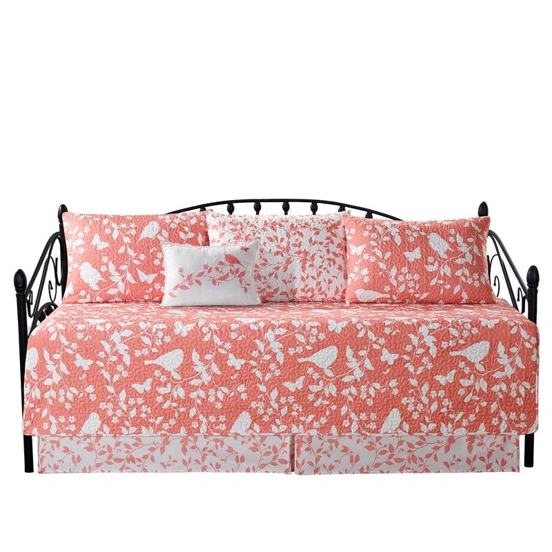 Home Soft Things Birdsong Floral Daybed Cover Set