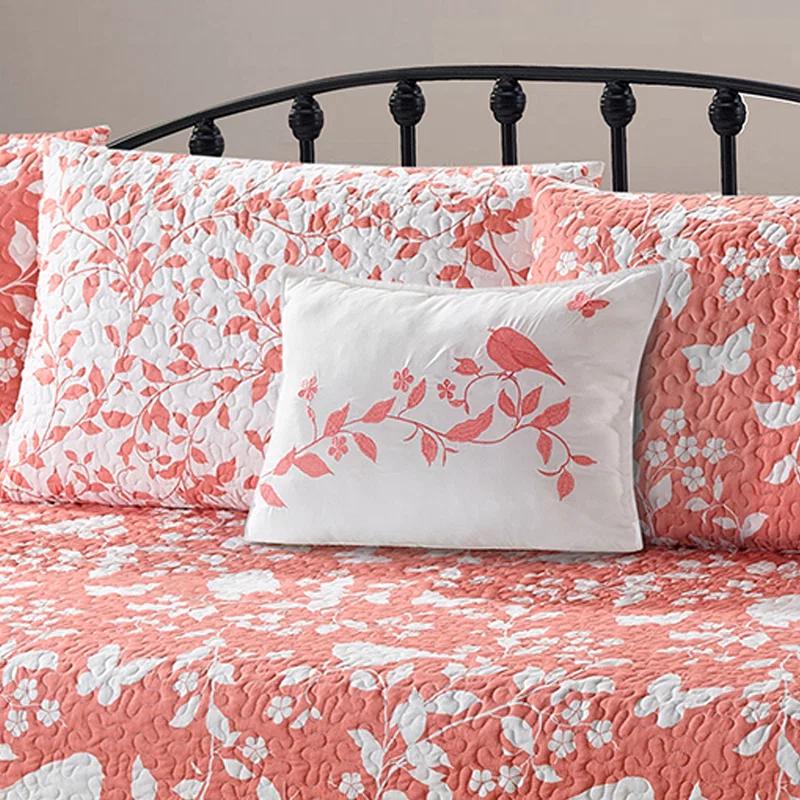 Home Soft Things Birdsong Floral Daybed Cover Set