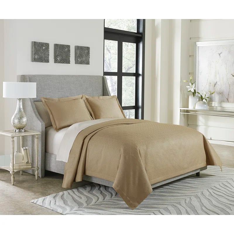 Michael Amini Alton 3-Piece Bed Throw Set - Gold
