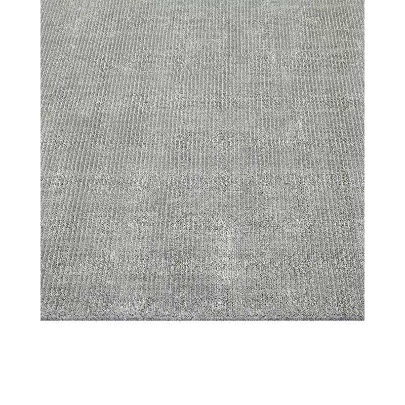 Mist Luminescent 8' x 10' Hand-Knotted Wool & Viscose Rug