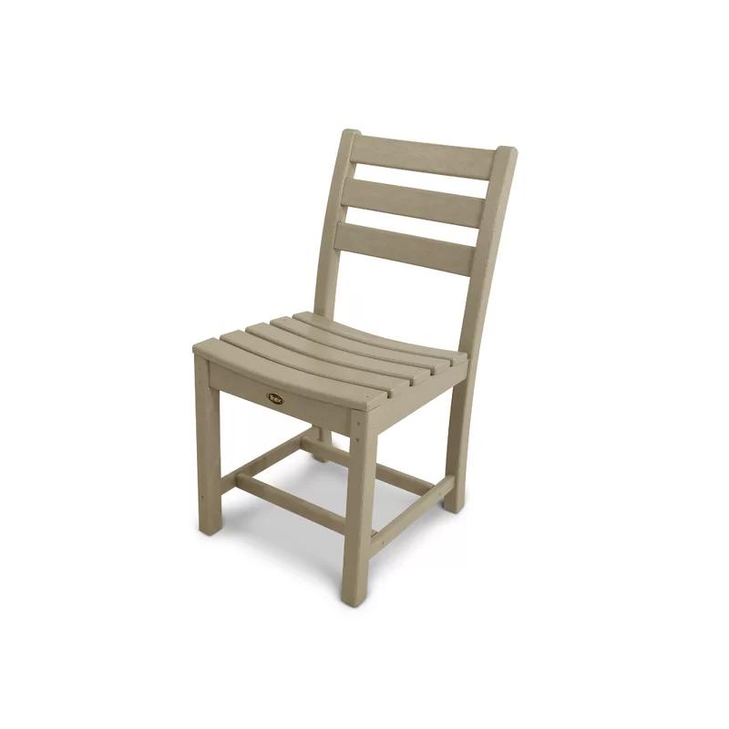 Sand Castle Contoured Monterey Bay Armless Dining Chair