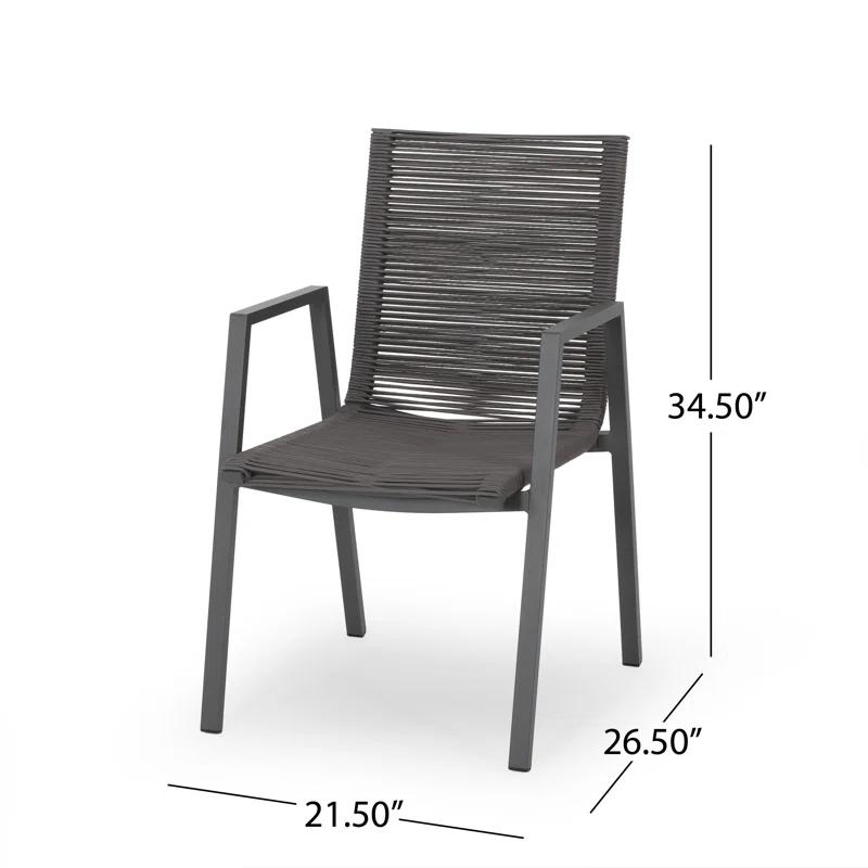 Castine Outdoor Dining Armchair (Set of 2)
