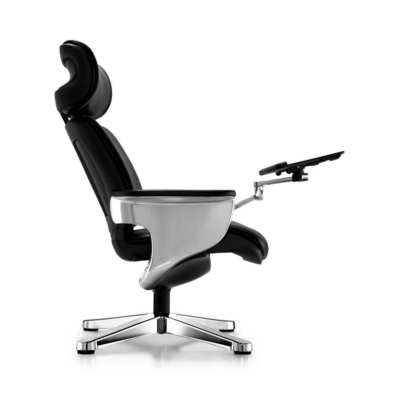 Eurotech Seating Nuvem Leather Executive Chair with Headrest