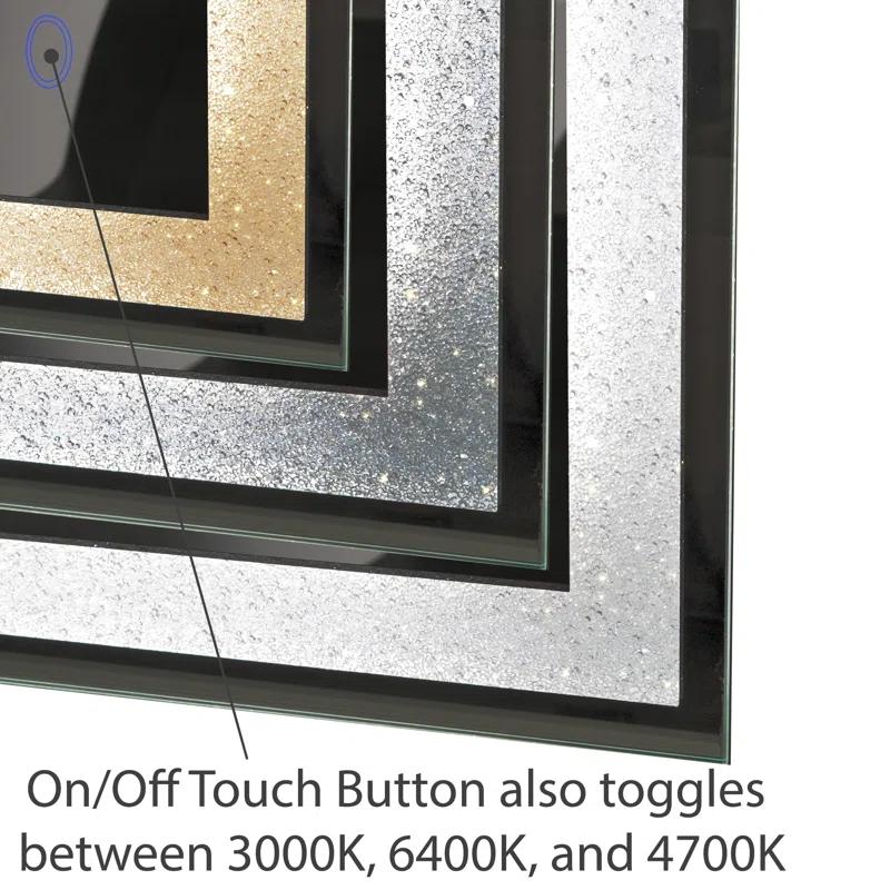 Glass LED Wall Mirror
