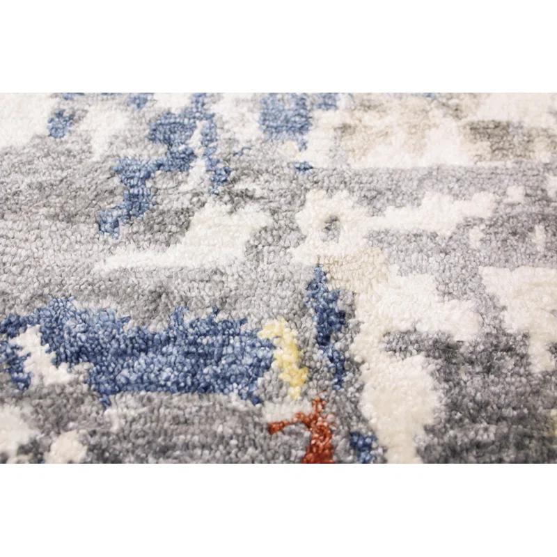 Bashian Rugs Cascade Viscose Abstract Indoor Rug
