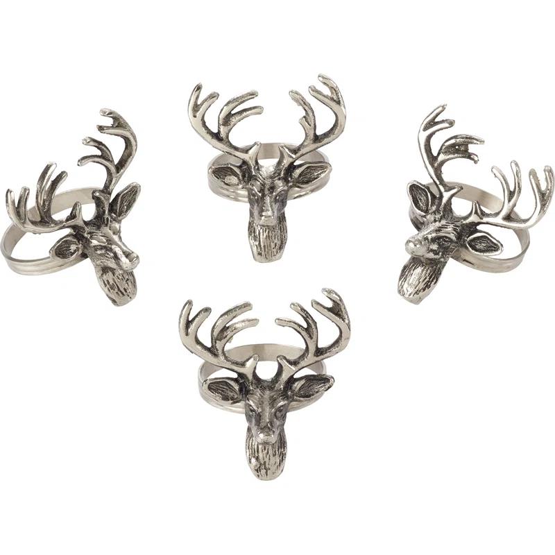 Reindeer Napkin Ring (Set of 4)