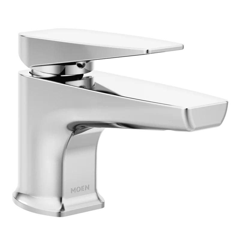 Chrome Modern Single Handle Bathroom Faucet