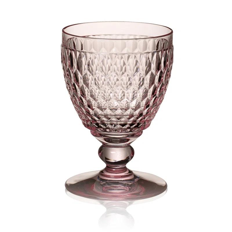 Villeroy & Boch Boston Colored Lead Free Crystal Goblet Set