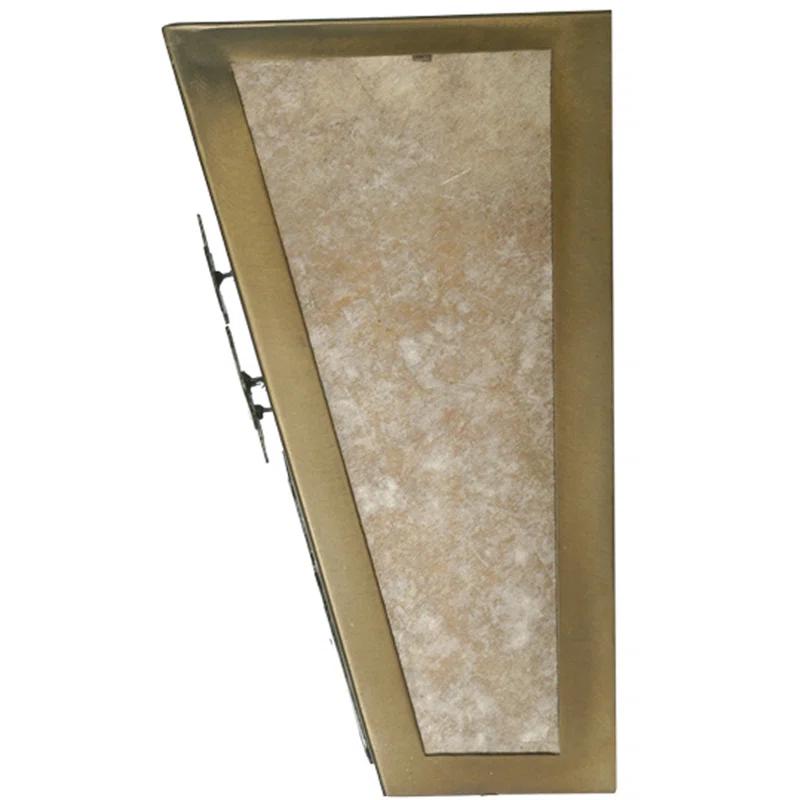 Rustic Lodge Flush Mounted Sconce