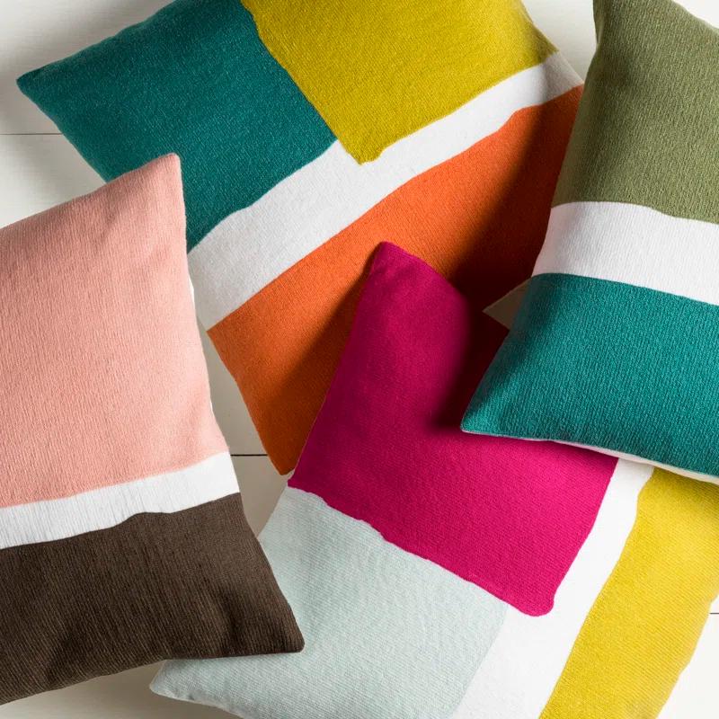Livabliss Blossom Patchwork Cotton Pillow Cover