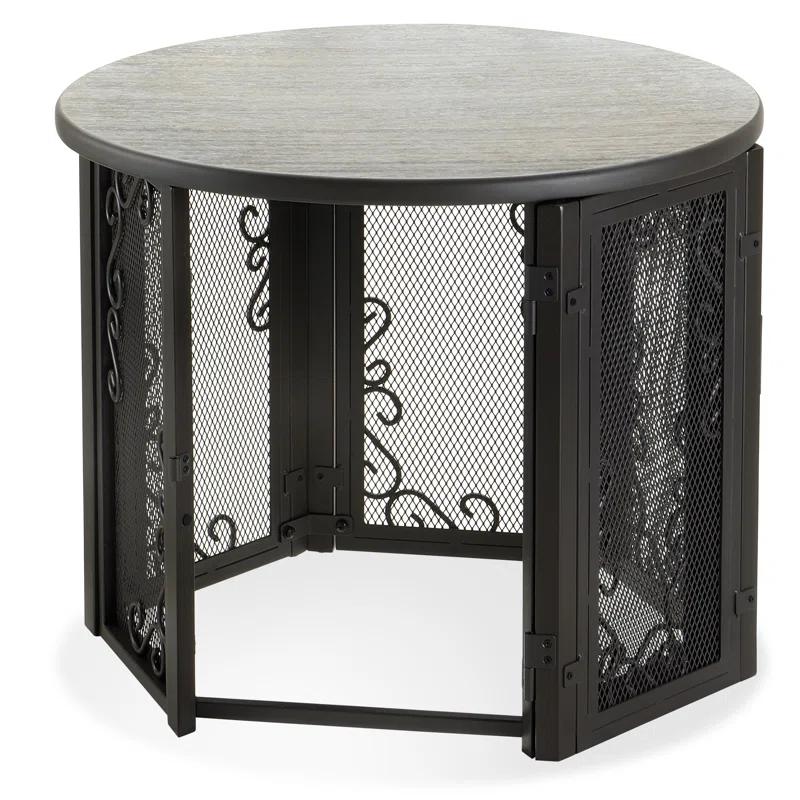 Richell Wood Furniture Style Crate with 1 Door