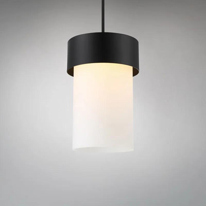 Napa 1 - Light Black LED Cylinder Pendant