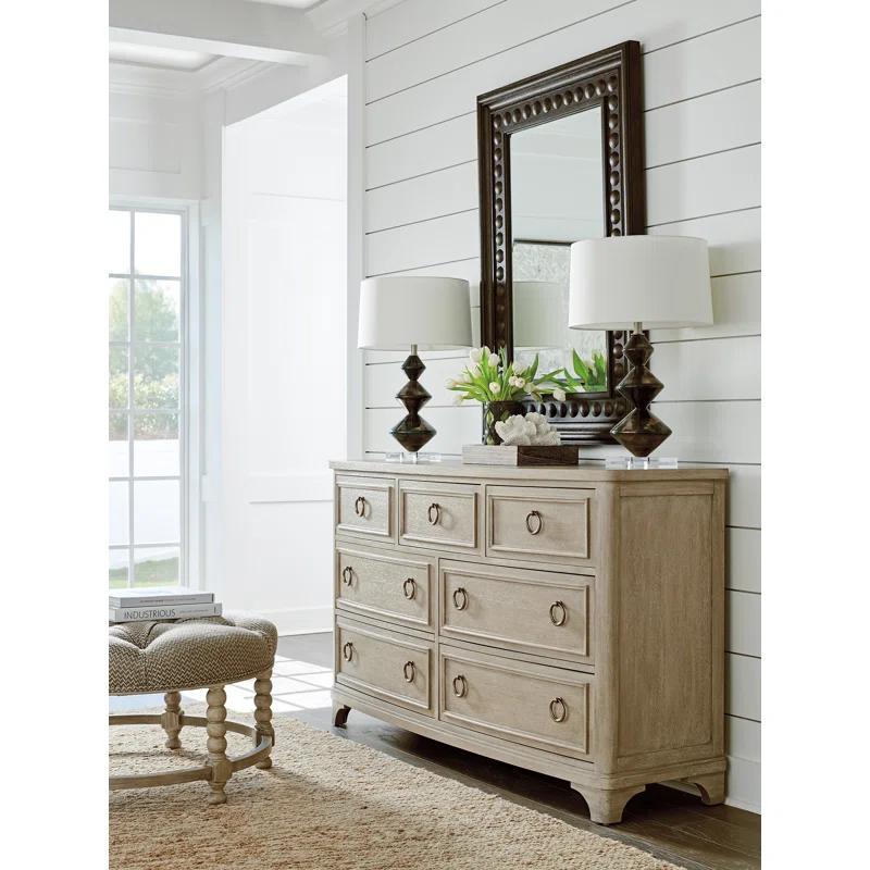 Malibu Wood Flat Wall Mirror