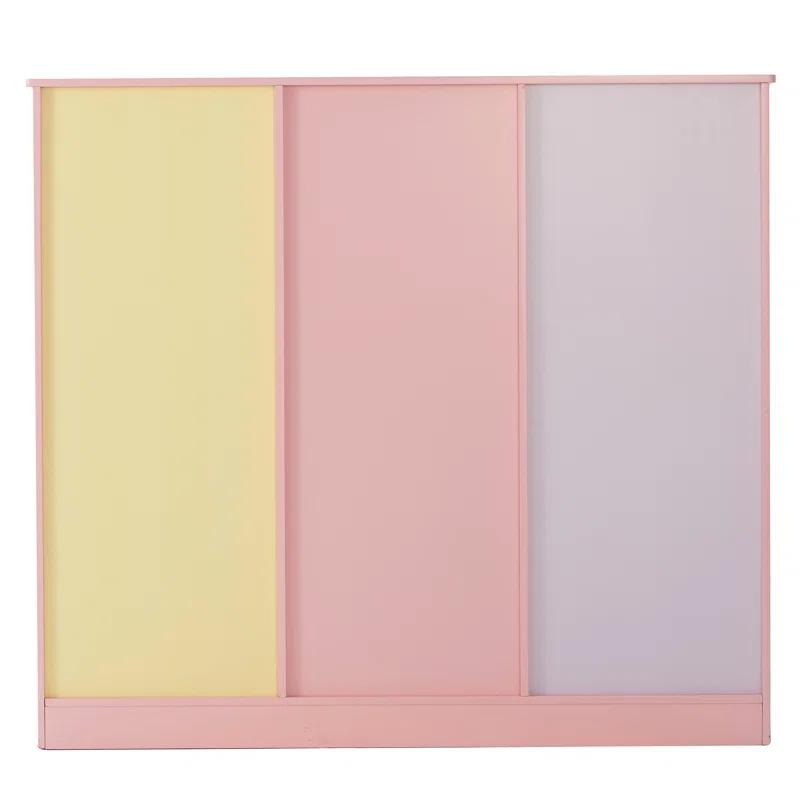 Teamson Kids Magic Garden 31.5" H x 35.5" W Cube Bookcase