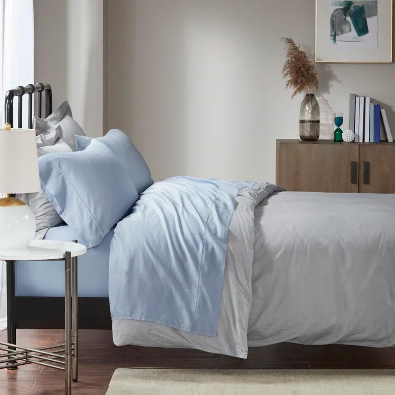 Madison Park 1500 Thread Count Cotton Blend 4-Piece Sheet Set